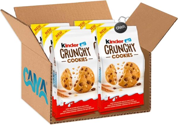 Kinder Crunchy Cookies 136g box