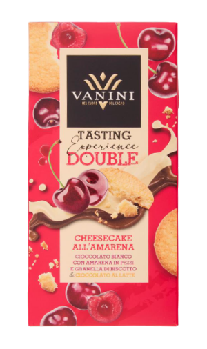 Vanini Tavoletta Tasting Experience Double Cheescake Amarena 85g