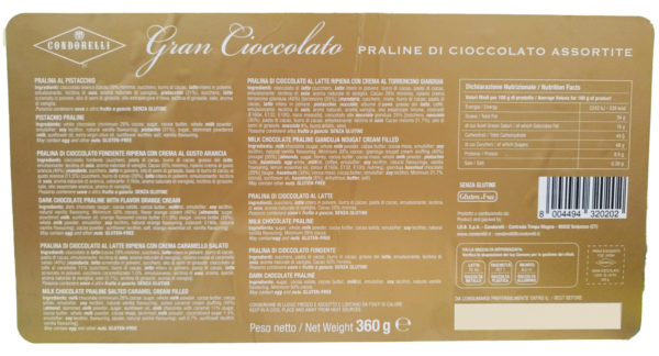 Condorelli Latta Gran Cioccolato 360g - immagine 3