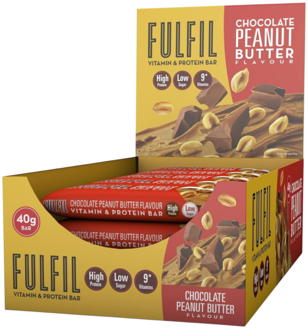 FulFil Barrette Cioccolato e Crema Arachidi Box 15x55g