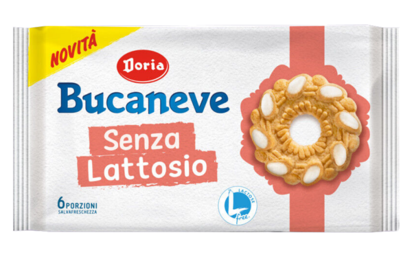 Doria Bucaneve Biscotto Senza Lattosio 265g