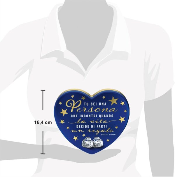 Baci Perugina Latta Cuore con Frasi 100g