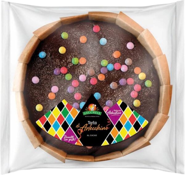 Gecchele Torta di Arlecchino al Cioccolato 275g