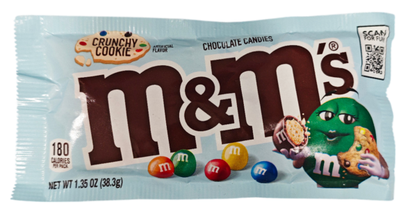 M&M's Crunchy Cookie Riso Soffiato 38,3g