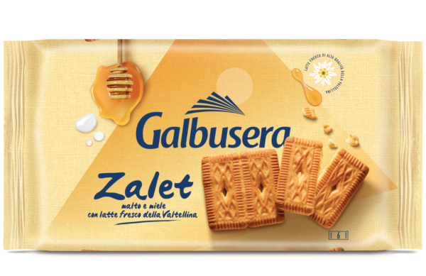 Galbusera Zalet Biscotto Malto, Miele e Latte 510g