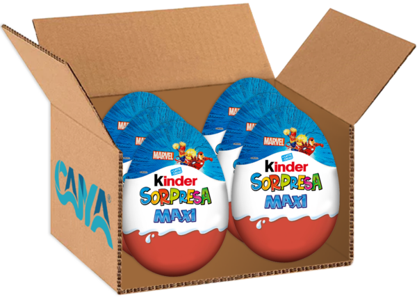 Kinder Sorpesa Maxi Marvel Avengers 100g box