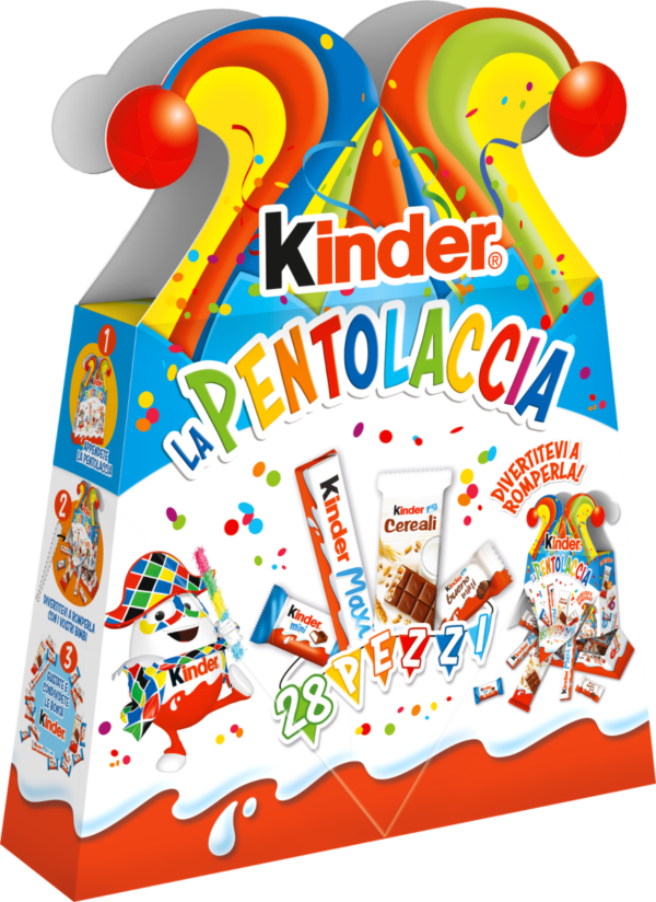 Kinder Pentolaccia con Cioccolato, Bueno, Cereali e Maxi 228g