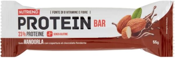 Nutrend Protein Bar Mandorla Barretta Box 24x55g