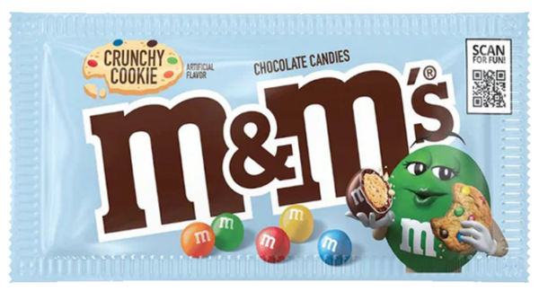 M&M's Crunchy Cookie Riso Soffiato 38,3g