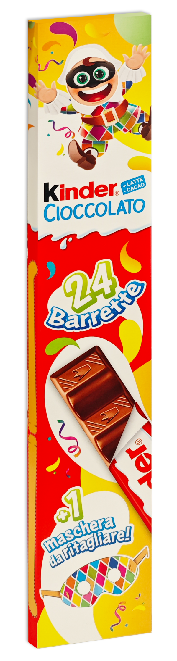 Kinder Cioccolato Mezzo Metro Carnevale T24 300g
