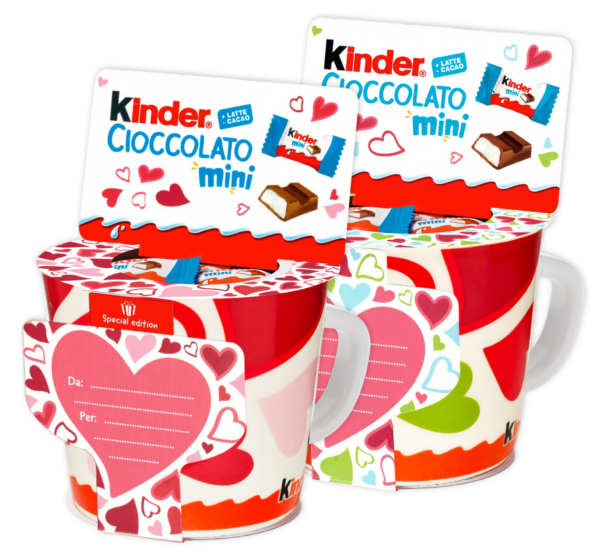 Kinder Tazza Amore con Cioccolato Mini 102g