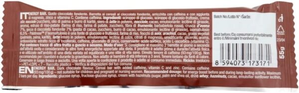 Nutrend Energy Bar Cioccolato Fondente Barretta retro