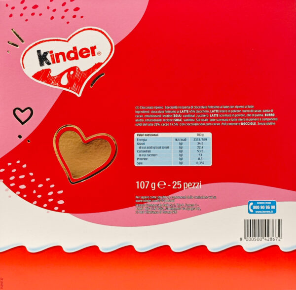 Kinder Love Mini T25 107g retro