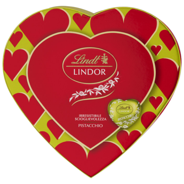 Lindt Lindor Scatola Cuore a Pistacchio 82g