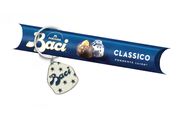 Baci Perugina Tubo Classico con Portachiavi Bacio 87,5g