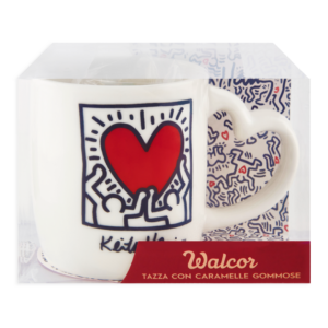 Walcor Tazza Keith Haring con Caramelle Gommose 70g