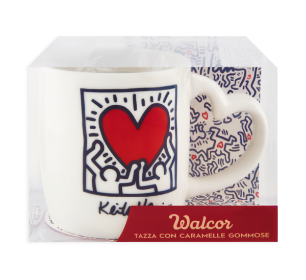 Walcor Tazza Keith Haring con Caramelle Gommose 70g