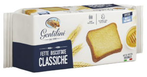 Gentilini Fette Biscottate Classiche Spesse Dolci e Profumate 185g
