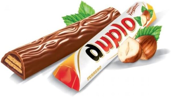 Duplo Barrette al Cioccolato a Latte e Wafer 327,6g