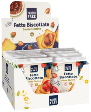 NutriFree Fette Biscottate Senza Glutine Box 16x25g