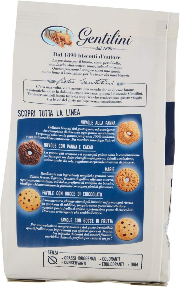 Gentilini Nuvole Biscotti con Panna e Cacao 330g - immagine 2