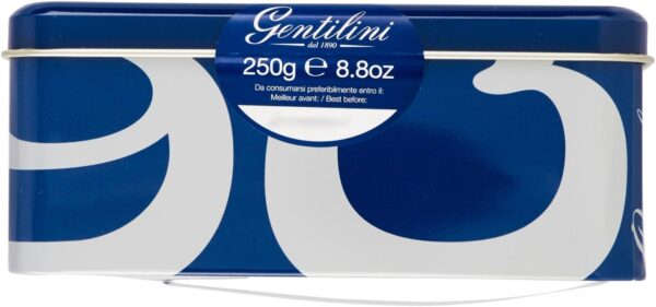 Gentilini Biscottiera Piazza di Spagna con biscotti Vittorio 250g