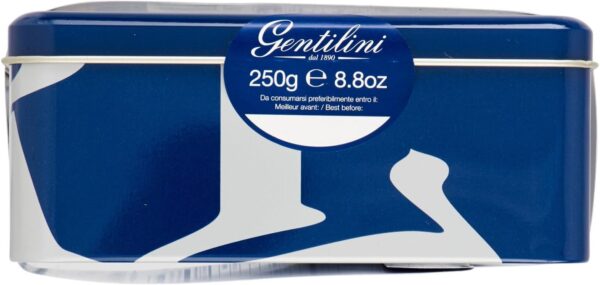 Gentilini Biscottiera Piazza di Spagna con biscotti Vittorio 250g
