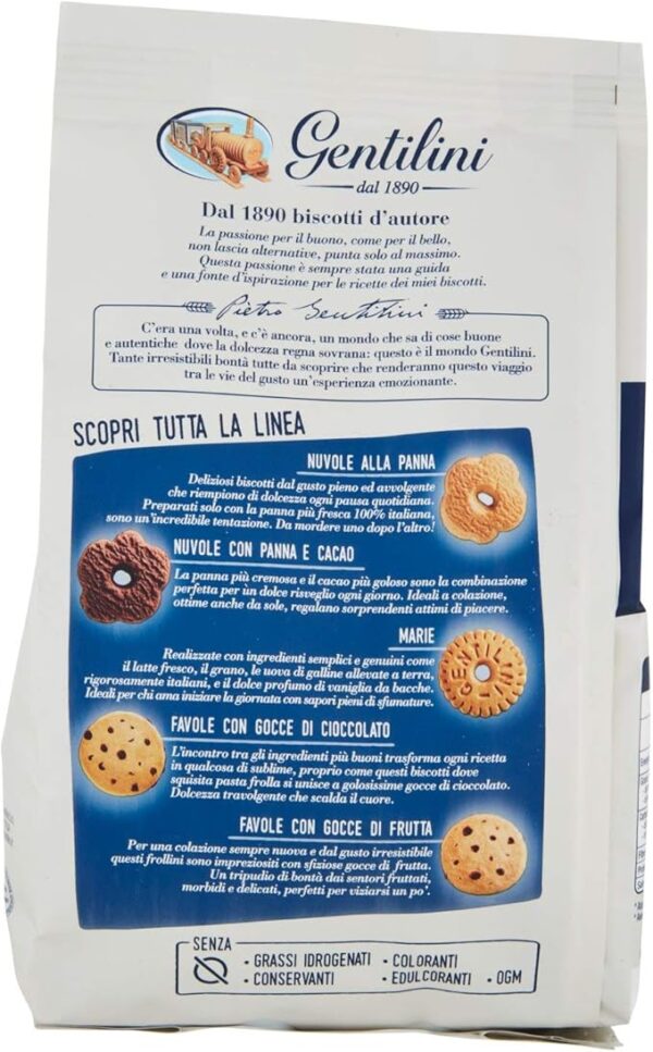 Gentilini Nuvole alla Panna Biscotti con Panna 330g