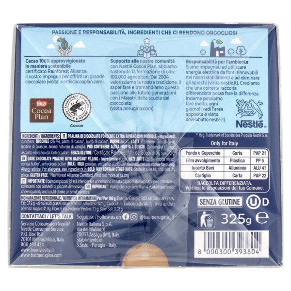Baci Perugina Voglia di Baci Cubo Fondente Luisa 325g