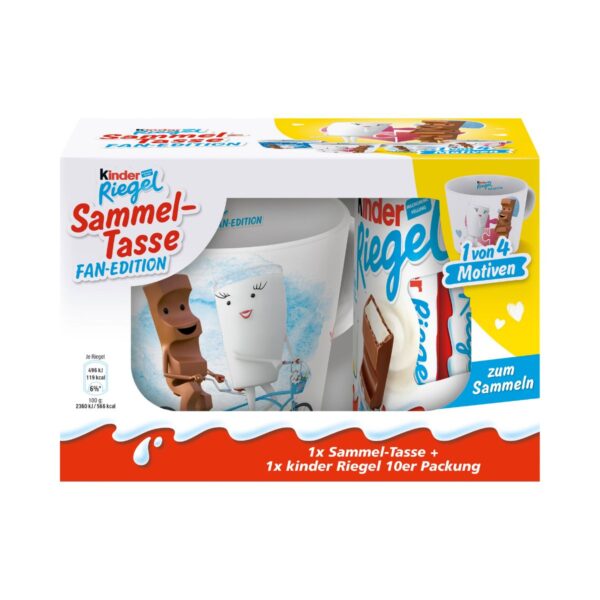 Kinder Maxi (Riegel) con Tazza Fan Edition 210g (Edizione 2025)