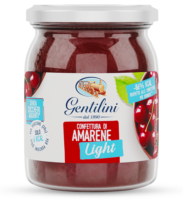 Gentilini Light Confettura Amarena 220g