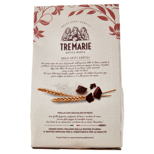 Tre Marie Ancora Uno Biscotti di Frolla con Cioccolato in Pezzi 360g