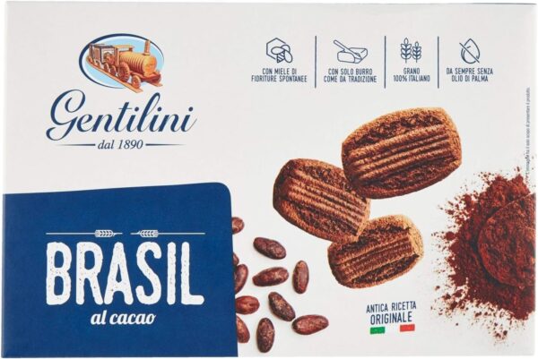 Gentilini Biscotti brasil al Cacao