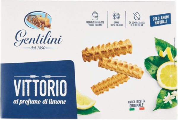 Gentilini Biscotti Vittorio al Profumo di Limone 250g