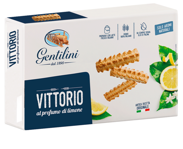 Gentilini Biscotti Vittorio al Profumo di Limone 250g