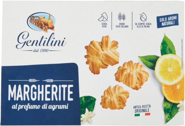 Gentilini Biscotti Margherite al Profumo di Agrumi 250g