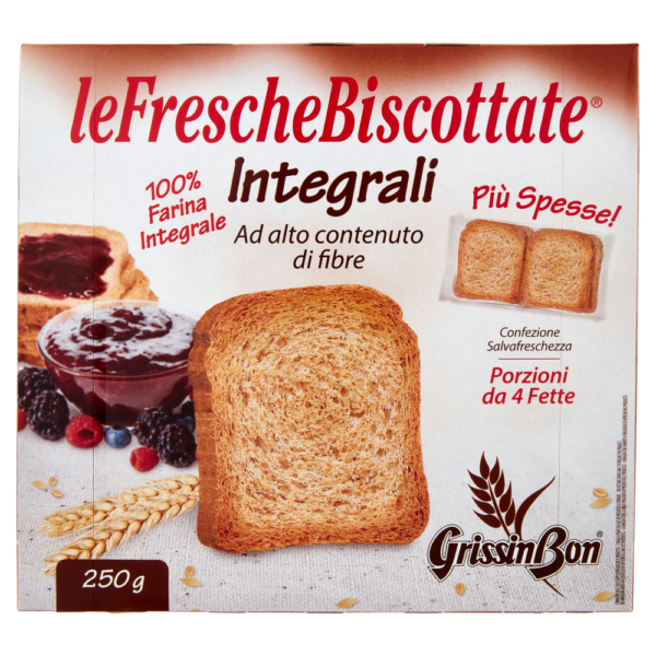 GrissinBon Fette Biscottate Integrali FrescheBiscottate 250g