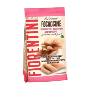 Fiorentini Focaccine Saraceno Quinoa e Amaranto Senza Glutine 100g
