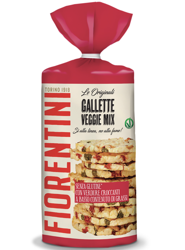 Fiorentini Veggie Mix Gallette con Verdure Croccanti 120g