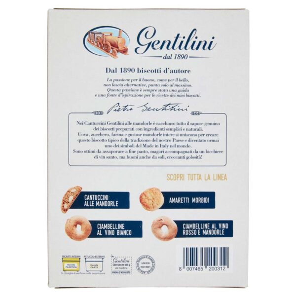 Gentilini Cantuccini alla Mandorla 200g