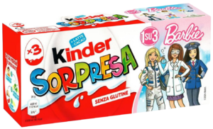Kinder Sorpresa Barbie 3x20g