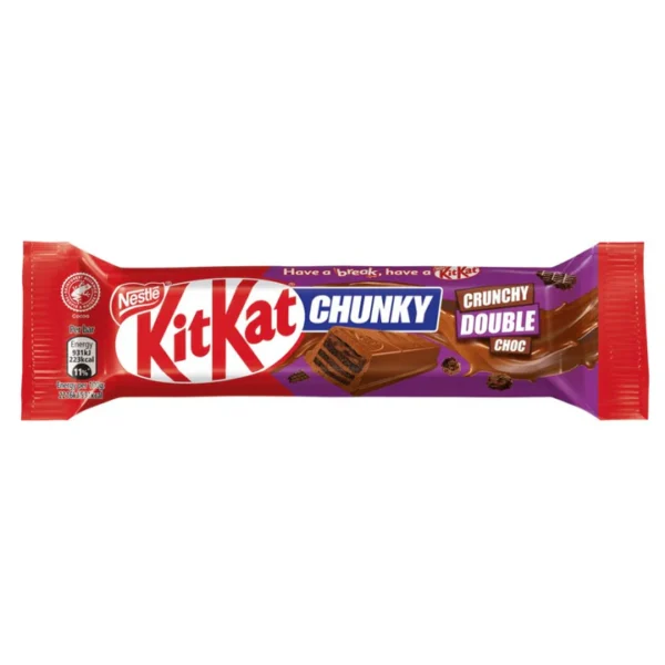 Kit Kat Chunky Crunchy Double Choc Kitkat 168g