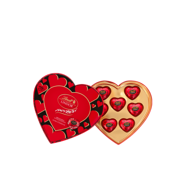 Lindt Lindor Scatola Cuore Fondente 70% 96g