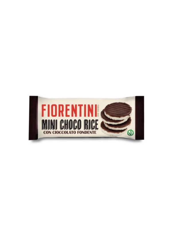 Fiorentini Mini Choco Rice Gallette di Riso con Cioccolato Fondente 24x16g