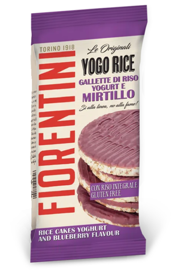 Fiorentini Yogo Rice Gallette di Riso con Yogurt e Mirtillo 100g