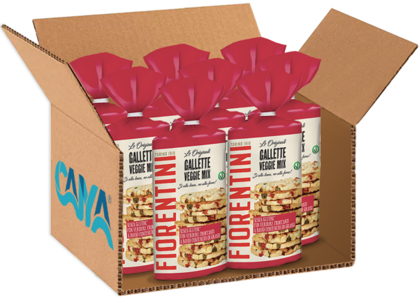 Fiorentini Veggie Mix Gallette con Verdure Croccanti 120g box