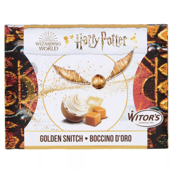 Witor's Boccino D'Oro Pralina di Cioccolato Bianco al Caramello Ripieno 150g