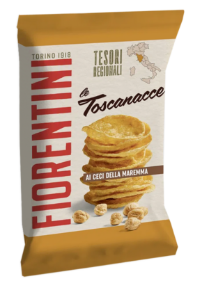 Fiorentini Tesori Regionali Toscanacce Chips con Ceci della Maremma 70g