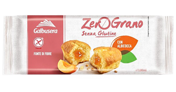 Galbusera ZeroGrano Plumcake Albicocca Senza Glutine 270g