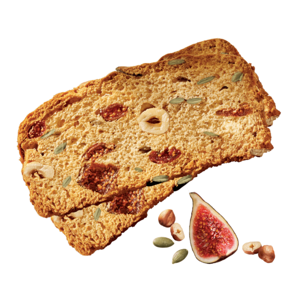 Galbusera BelleBuone Fette Spesse con Fichi, Nocciole e Semi di Zucca 200g